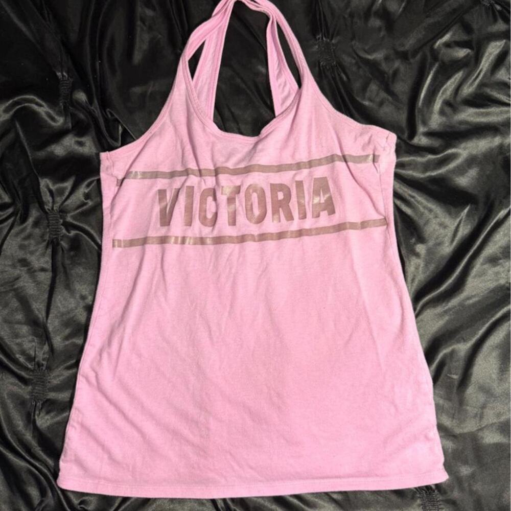 Victorias secret 2015 pink tank